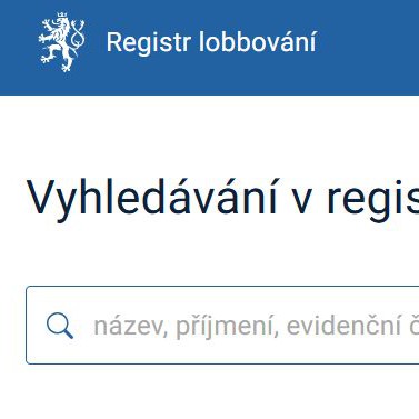 Lobbování získalo pravidla, zákon nabyl účinnosti