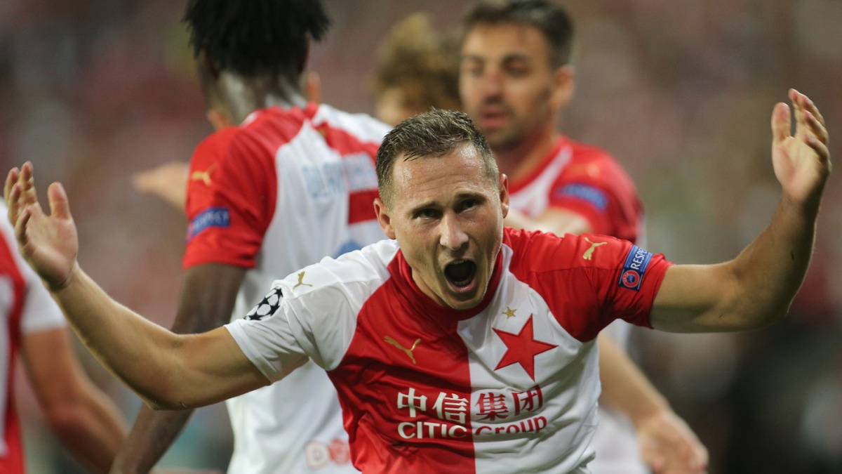 Fotbalisté Slavie i s náhradníky porazili Kluž 5:2, Chytil dal hattrick