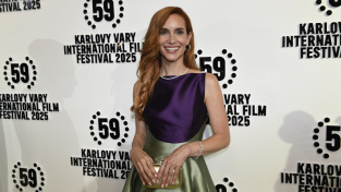 Krásná Hana Vagnerová oslnila ve Varech v šatech od Borise Krále a kdysi prohlásila: „Před oltářem mě nikdy neuvidíte“