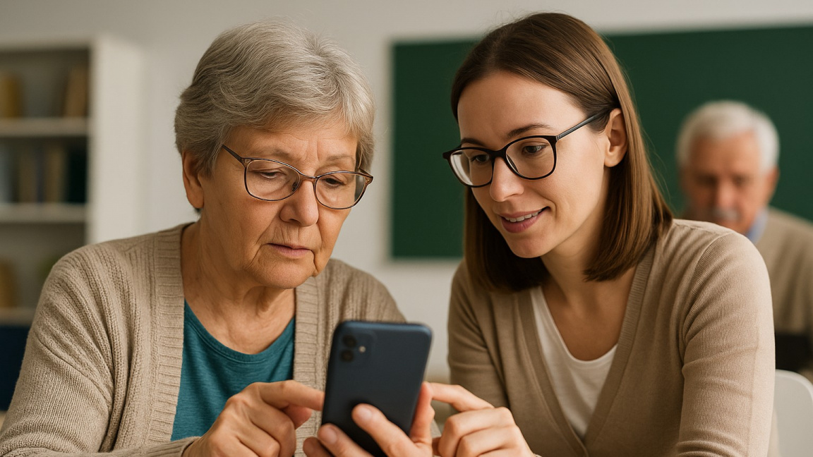 Kurzy pro seniory zdarma! Naučte se stahovat eRecepty nebo rozpoznat podvodníka dřív, než vykrade účet