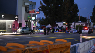 Přes 30 osob utrpělo zranění, když auto vjelo do lidí před klubem v Los Angeles