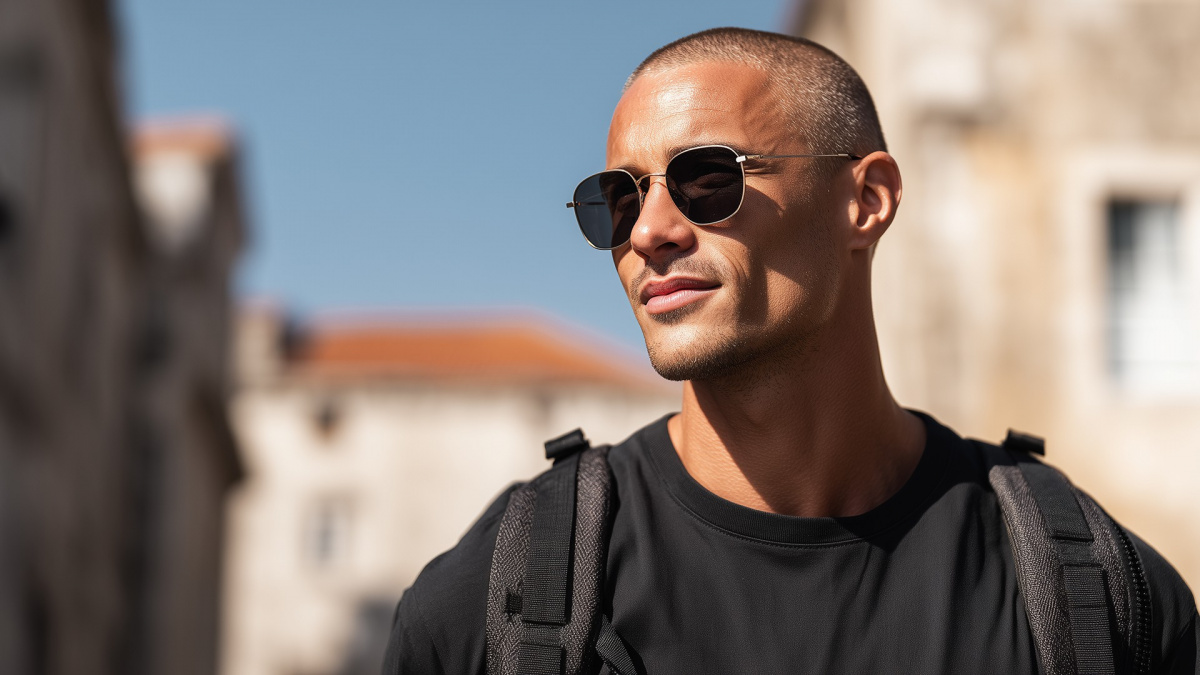 Účes, který cestování přežije bez úhony? Buzz cut vládne cestám