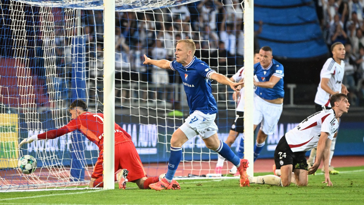 Ostravští fotbalisté zahájili předkolo Evropské ligy domácí remízou 2:2 s Legií