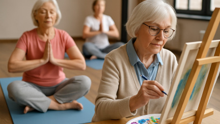 Senioři odhalili trik, jak mít kurzy jógy nebo malování levněji než ostatní