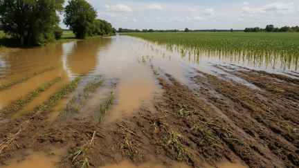 Zničená pole, uhynulá zvířata. Stát po roce rozdává miliony na povodňové škody