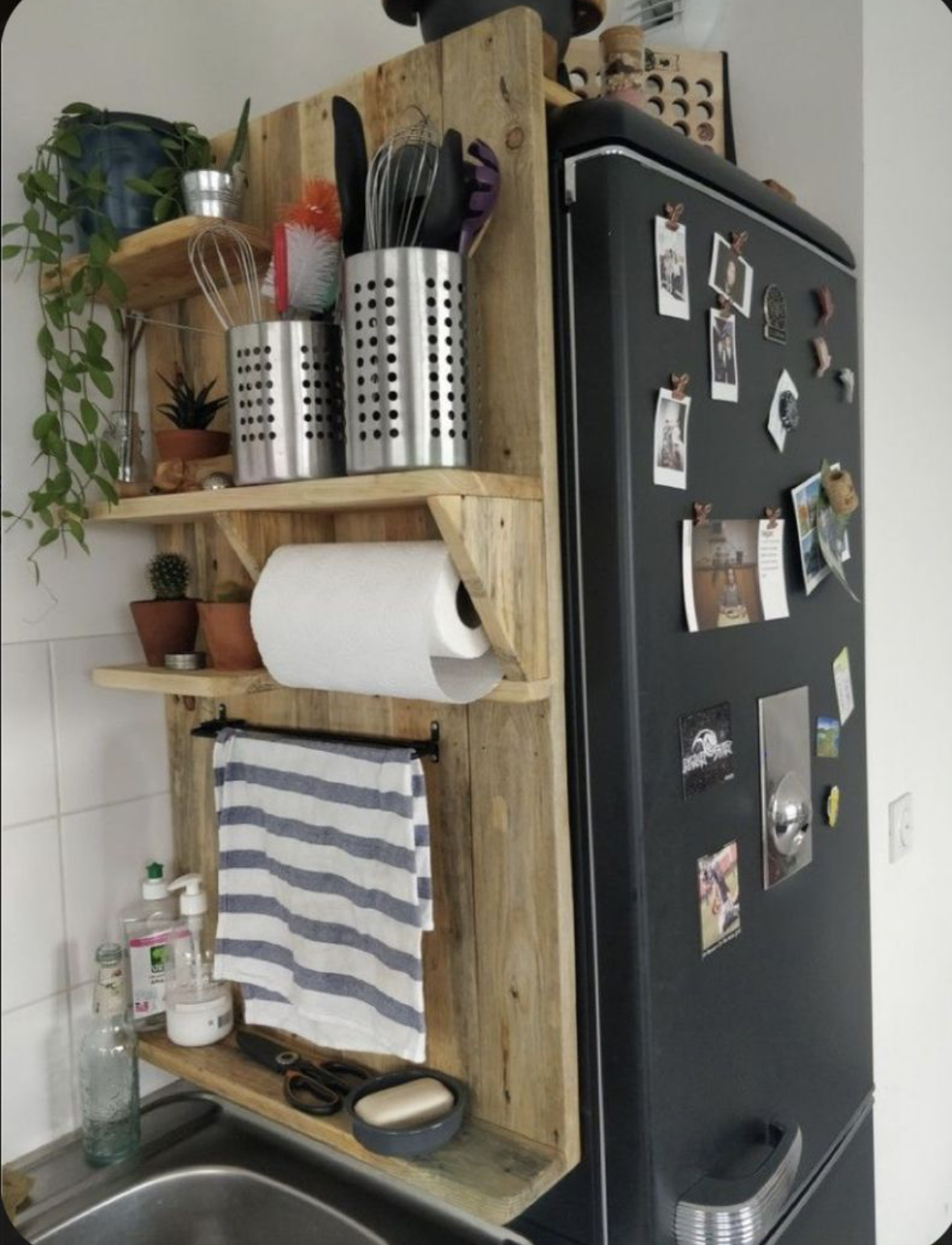 Kuchyň boky skříněk