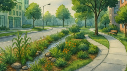 Jak přežít vedra ve městě? Modro-zelená infrastruktura zlepší klima i náladu lidí