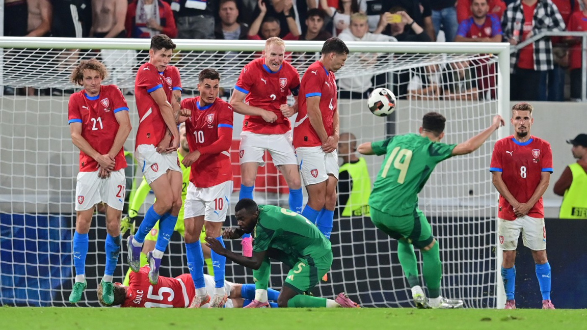 Čeští fotbaloví reprezentanti v přípravě pouze remizovali se Saúdskou Arábií 1:1