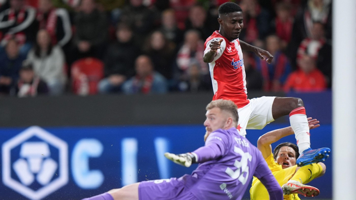 Fotbalisté Slavie ztratili vedení 2:0 a v úvodu LM s Bodö/Glimt remizovali 2:2