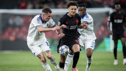 Fotbalisté Leverkusenu v Lize mistrů odvrátili prohru v Kodani až v nastavení