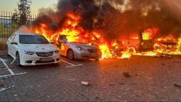 Stovky ruských dronů a střel útočily na Ukrajiny, tři lidi zabily, uvedl Kyjev