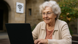 Senioři mohou mít internet zdarma, musí jen do těchto "WiFi oáz"