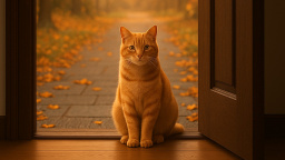 Když se u domu objeví cizí kočka, nepřichází náhodou