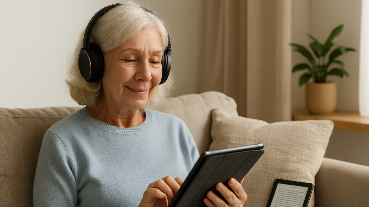 Digitální trhák pro seniory: Ušetřete na e-knihách a audioknihách jako profík