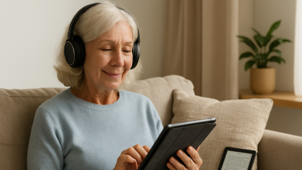 Digitální trhák pro seniory: Ušetřete na e-knihách a audioknihách jako profík