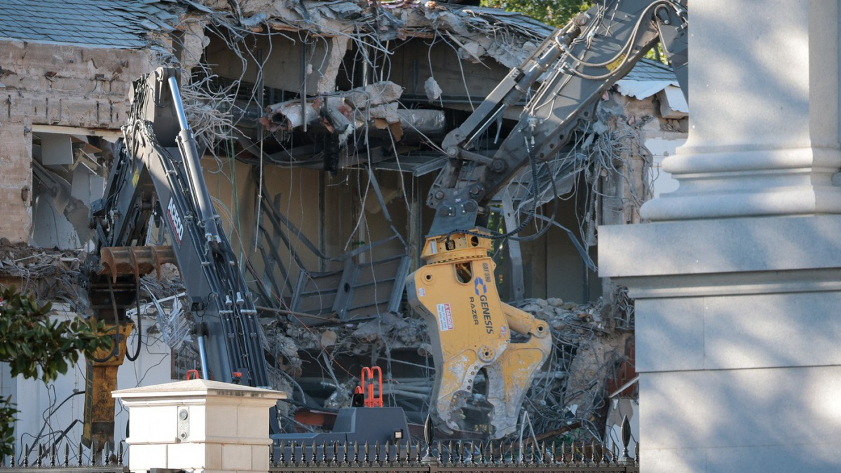 Trump oznámil zahájení stavby nového tanečního sálu v Bílém domě