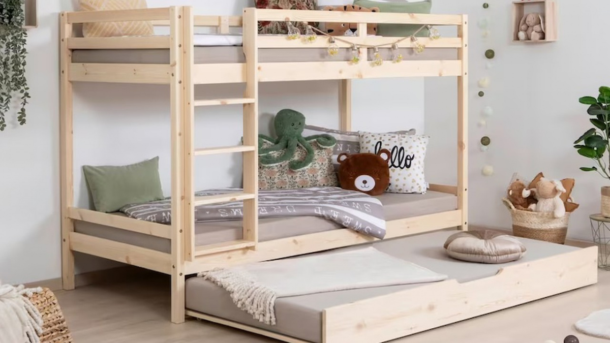 Jak vybrat patrovou postel a matraci do dětského pokoje