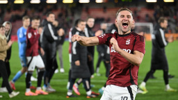 Fotbalisté Sparty zdolali 2:1 Bohemians 1905 a vrátili se do čela ligové tabulky