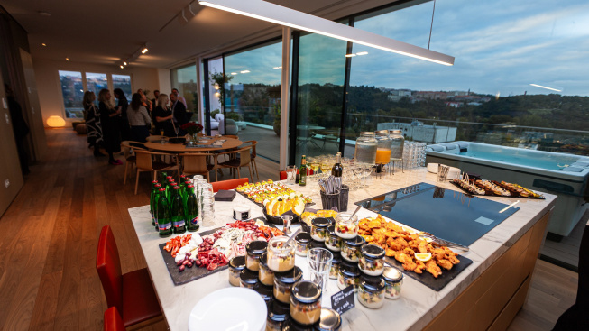 catering Pentahouse Holešovice