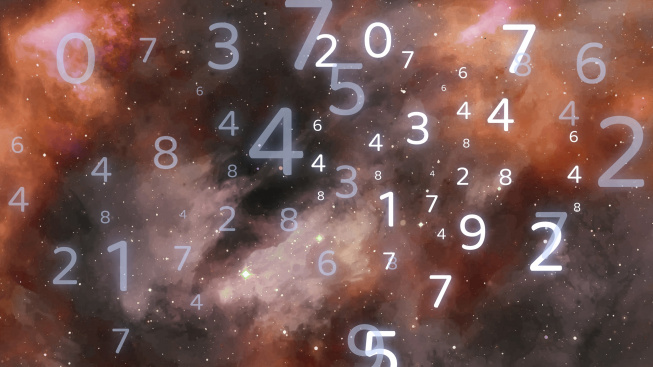 numerology-concept-composition
