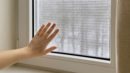 Když venku mrzne: trik s bublinkovou fólií zahřeje váš domov a ušetří peníze