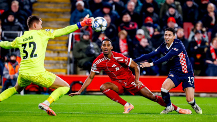 Kovář v Lize mistrů vyhrál s Eindhovenem v Liverpoolu, Mbappé dal čtyři góly