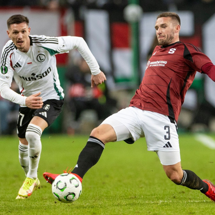 Fotbalisté Sparty vyhráli v Konferenční lize na půdě Legie 1:0, rozhodl Preciado