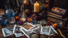 divination-fortune-telling-created-with-generative-ai-technology