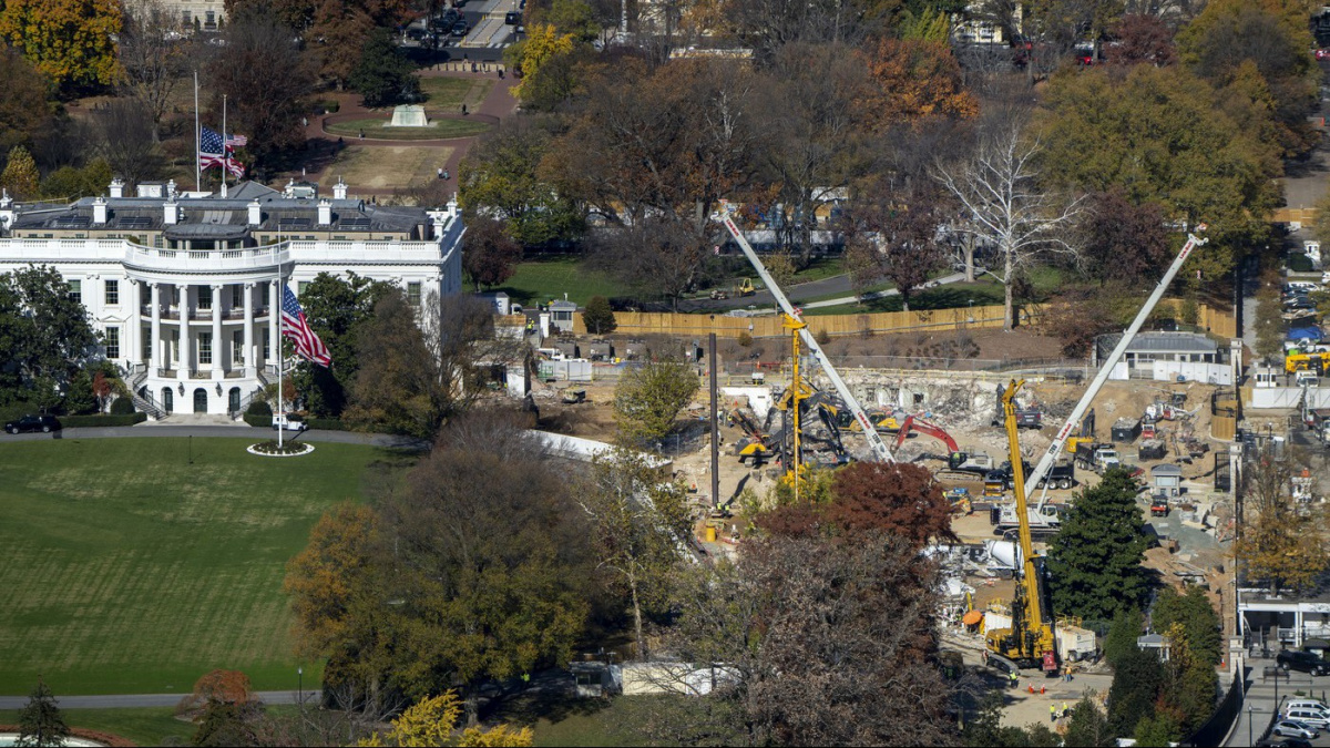 Trump vyměnil architekta projektu přístavby tanečního sálu k Bílému domu