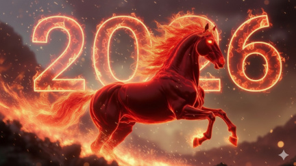Bude to jízda! Začne rok Červeného Ohnivého Koně- doba velkých vítězství, vášně a rozvoje
