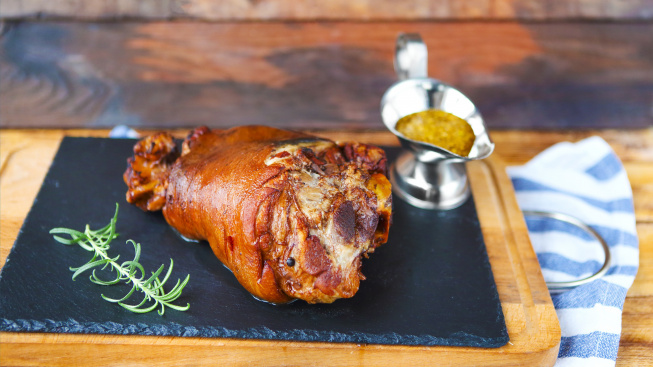 high-angle-view-meat-cutting-board