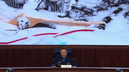 Moskva ukázala video, kde je podle ní zničený dron, jenž mířil k Putinově sídle
