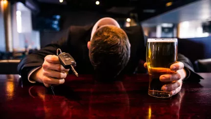 Auto s opilcem řídil školák, policisté nevěděli co dělat