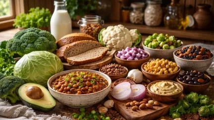 Potraviny způsobující plynatost: seznam a rady pro lepší trávení