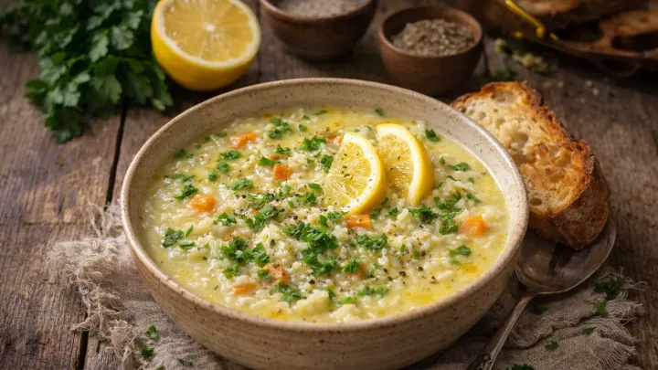 Zázrak v talíři: aromatická rýžová polévka s vejcem, která vás postaví na nohy
