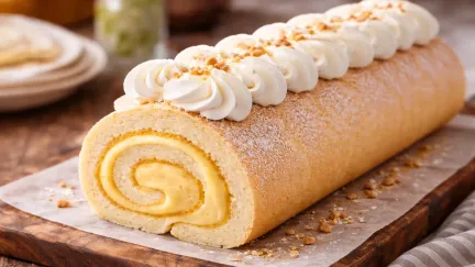 Zbyl vám vaječný koňak od Vánoc? Zkuste tuhle skvělou roládu