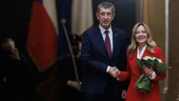 Babiš se s Meloniovou domluvil na přípravě akčního plánu spolupráce do roku 2030