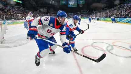 Hokejisté USA porazili Slovensko 6:2 a budou hrát o zlato na OH s Kanadou