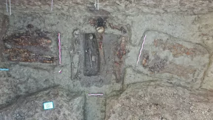 Překvapující nález ze stavby nemocnice. Pod městem našli desítky římských hrobů