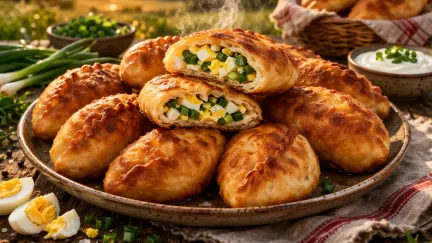 Recept na slané pirohy, které zmizí dřív, než vystydnou