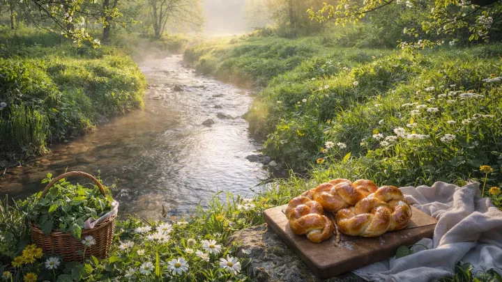 Zelený čtvrtek: Tajemství ranní rosy a bylinek, které vrací mládí