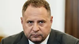 Jermak vyšel po složení kauce na svobodu, oznámila ukrajinská média
