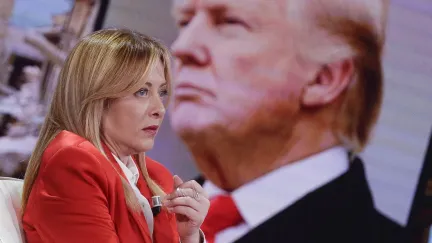Italská premiérka Meloniová doufá, že spor s Trumpem nedopadne na vztahy s USA