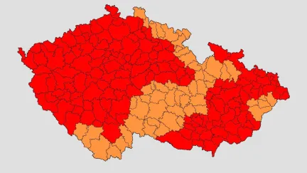 Opravdu brutální vedra teprve přijdou. ČHMÚ vydal červenou výstrahu kvůli extrémnímu nebezpečí