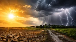 Vedra udeří znovu naplno. Meteorologové varují před nebezpečnými bouřkami, sucho se ale nezlepší