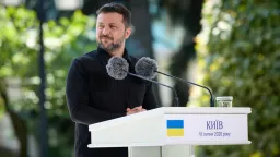 Novým velitelem ukrajinské armády bude Drapatyj, oznámil Zelenskyj