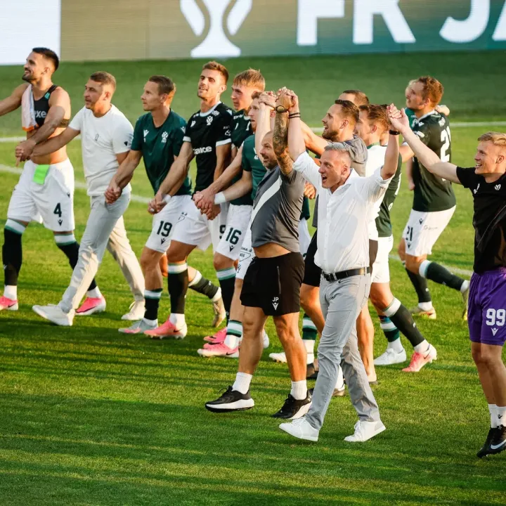 Fotbalisté Jablonce porazili RFS 2:0 a v Konferenční lize se přiblížili postupu