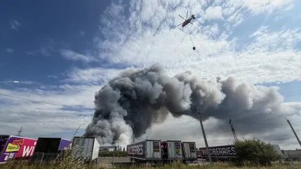 Ukrajina podnikla jeden z největších útoků na Rusko, úřady hlásí šest mrtvých