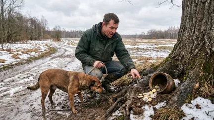 Šel na procházku a vrátil se o 300 tisíc bohatší: Na obyčejném poli našel pohádkový poklad