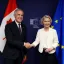 Šéfka Evropské Komise chce přidružit Kanadu k EU, zakázat sítě dětem, přitvrdit proti migraci